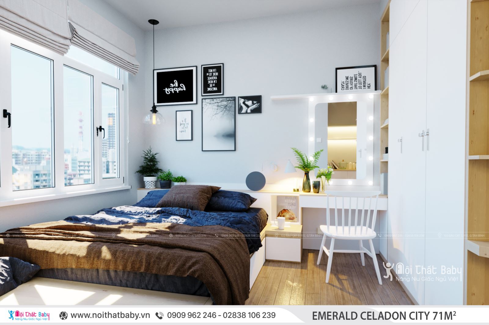 Tổng hợp các mẫu thiết kế nội thất Chung cư Emerald Celadon City